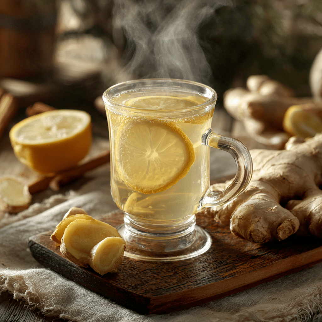 ginger for weight loss recipe drink with lemon