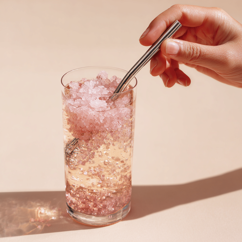 Natural 4 Ingredient Mounjaro Recipe – Simple, Clean, and Effective 12 u1471415212 A hand stirring a glass of detox drink with a met c36379aa 91cc 4fdd bb01 26064a99df0d 2