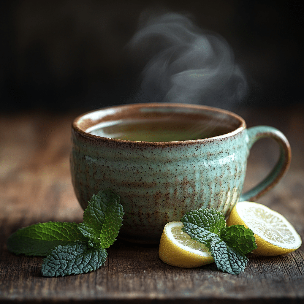 lemon balm recipe herbal tea calming