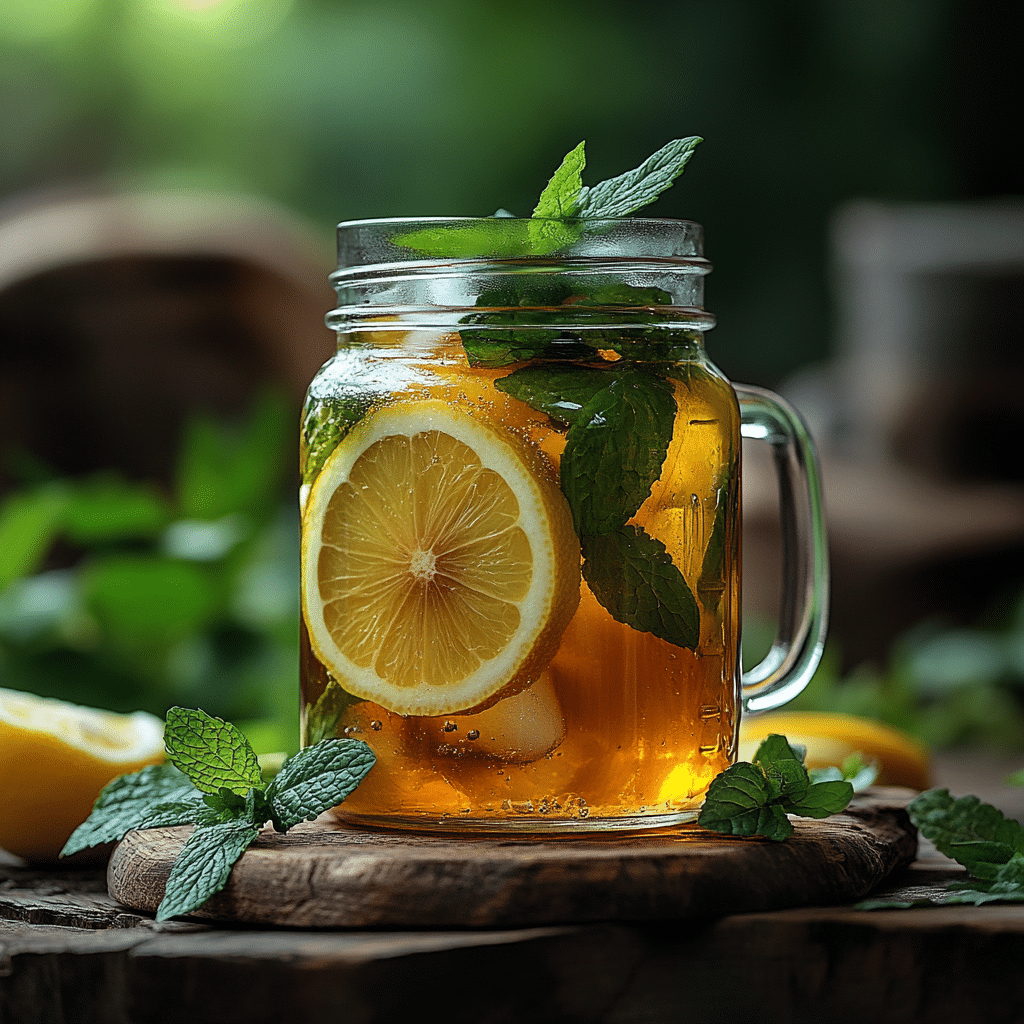 How to Make Lemon Balm: Naturally Calm Stress, Cravings & Digestion 4 u1471415212 Chilled lemon balm tea in a mason jar with mint l 49641592 914c 4a38 b569 a7b86e1bf410 1