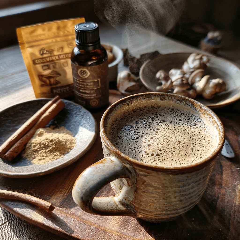 Mushroom Coffee for Weight Loss: Is This Trendy Brew Your Next Fat-Burning Hack? 2 mushroom coffee for weight loss recipe with ingredients