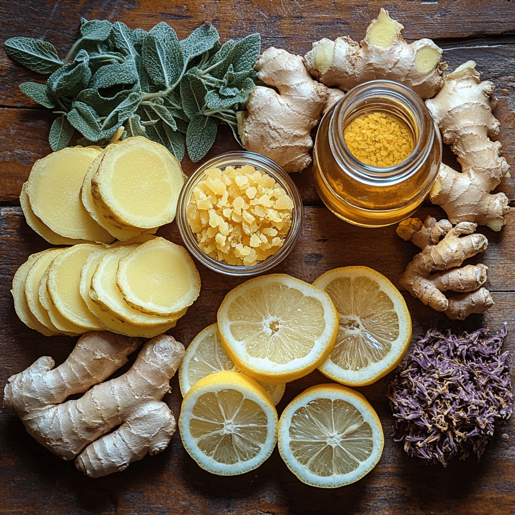 Lemon Balm Tea Recipe: Powerfully Calm Digestion and Slim Naturally 10 u1471415212 Flat lay of dried lemon balm ginger lemon slices b60eafc9 0e9b 43d7 8d88 18958e26ab4c 0