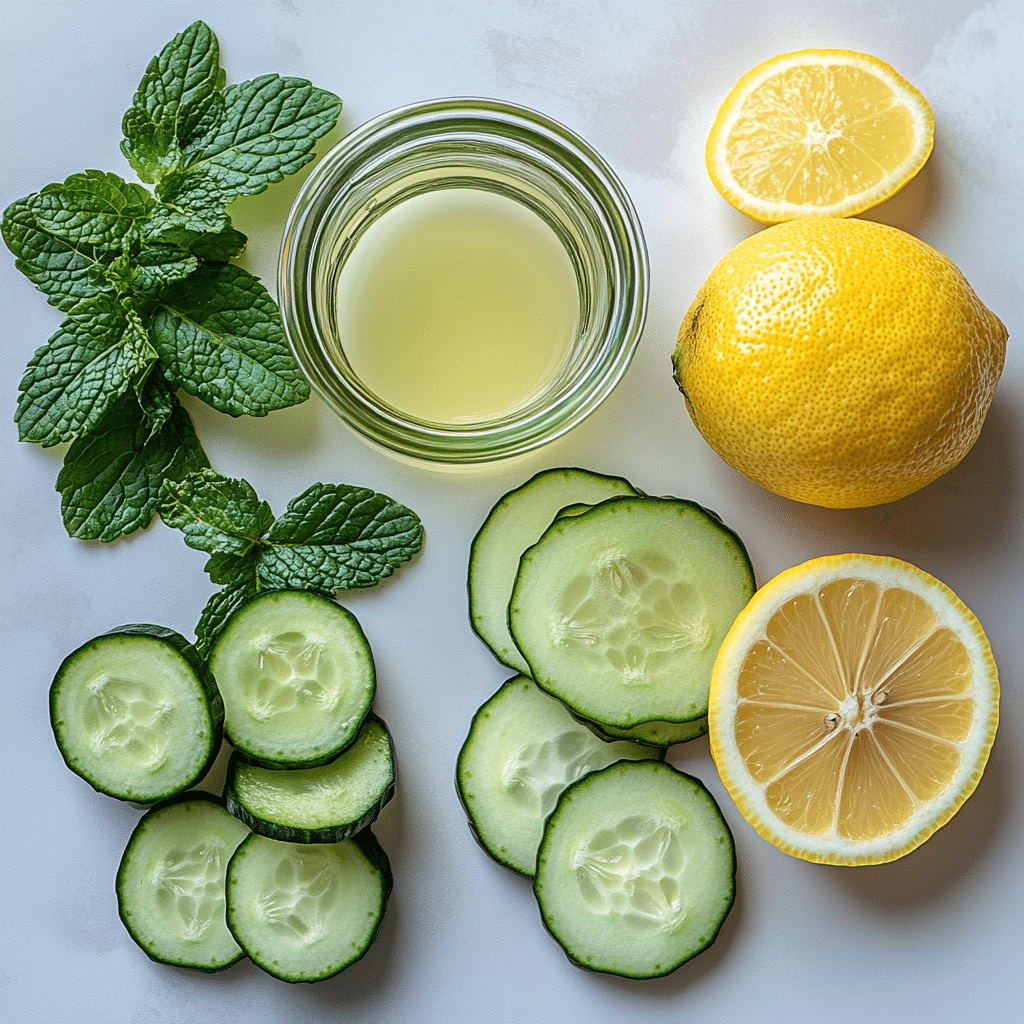 Lemon Balm Water Recipe for Weight Loss: Naturally Calm Cravings & Slim Down 10 u1471415212 Flat lay of ingredients for lemon balm water fres b0494c2a 901e 4de5 abf1 4bb3c8e2dae6 3