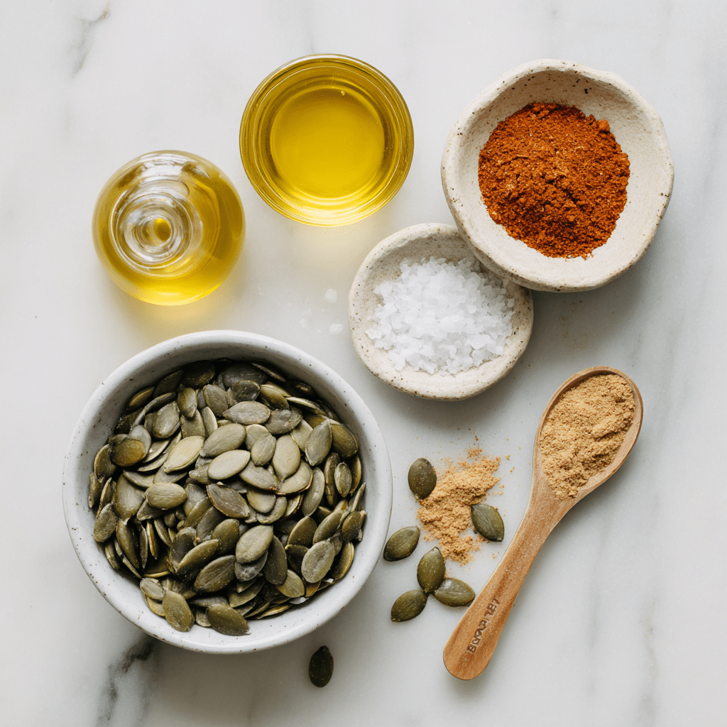Bariatric Pumpkin Seed Recipe for Crunchy Weight Loss Success 10 u1471415212 Flat lay of ingredients for pumpkin seed recipe 9a474580 6e99 403b 90e0 05ebf93412b1 2