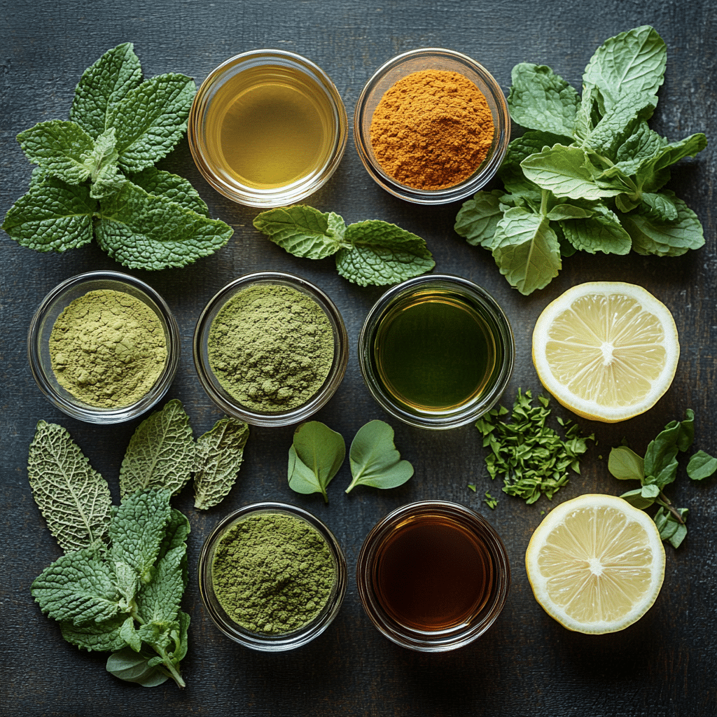 Emily Martinez Natural Mounjaro Recipe: Clean Energy & Weight Loss Blend 10 u1471415212 Flat lay of lemon balm matcha powder cayenne appl a4b5216a fa2e 4724 9ca5 6e4803349596 0