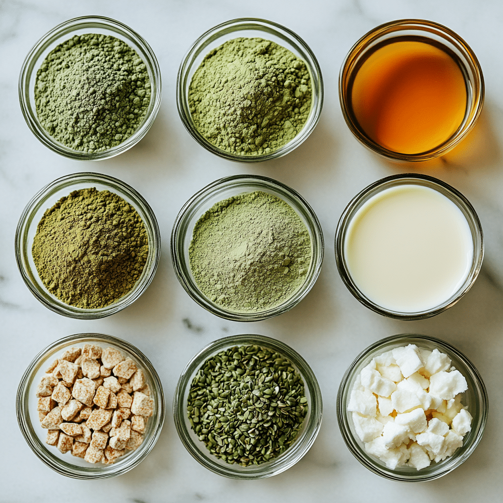 Matcha Cream Cold Foam: Easy, Healthy Recipe for a Creamy Green Tea Twist 10 u1471415212 Flat lay of matcha powder coconut cream almond mi 1c9df6cb ed3a 4f28 8db2 4bcb0e2e7fa4 3