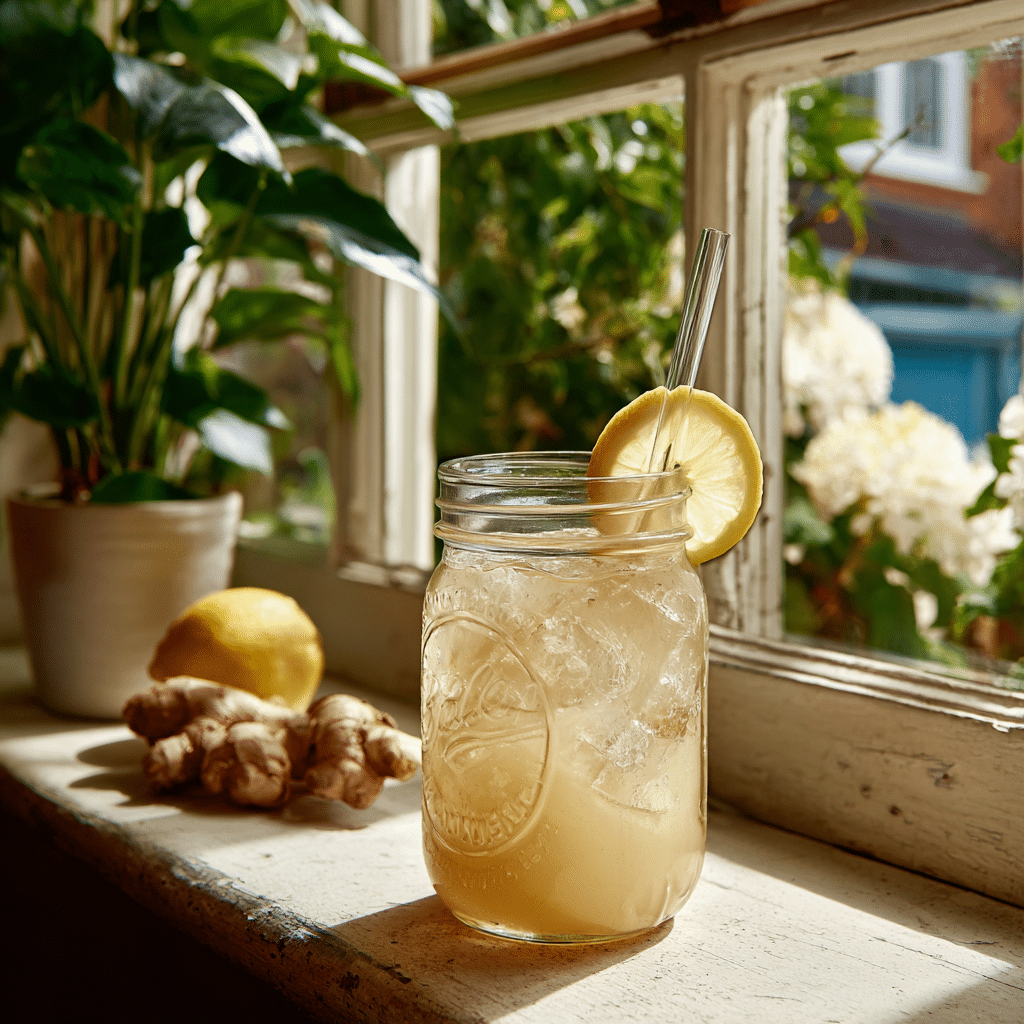 Ginger for Weight Loss Recipe: Burn Fat Naturally with Every Sip 4 u1471415212 Iced version of ginger drink in a mason jar with 83a22a56 8861 4cb4 8333 d1b10e01bf95 1