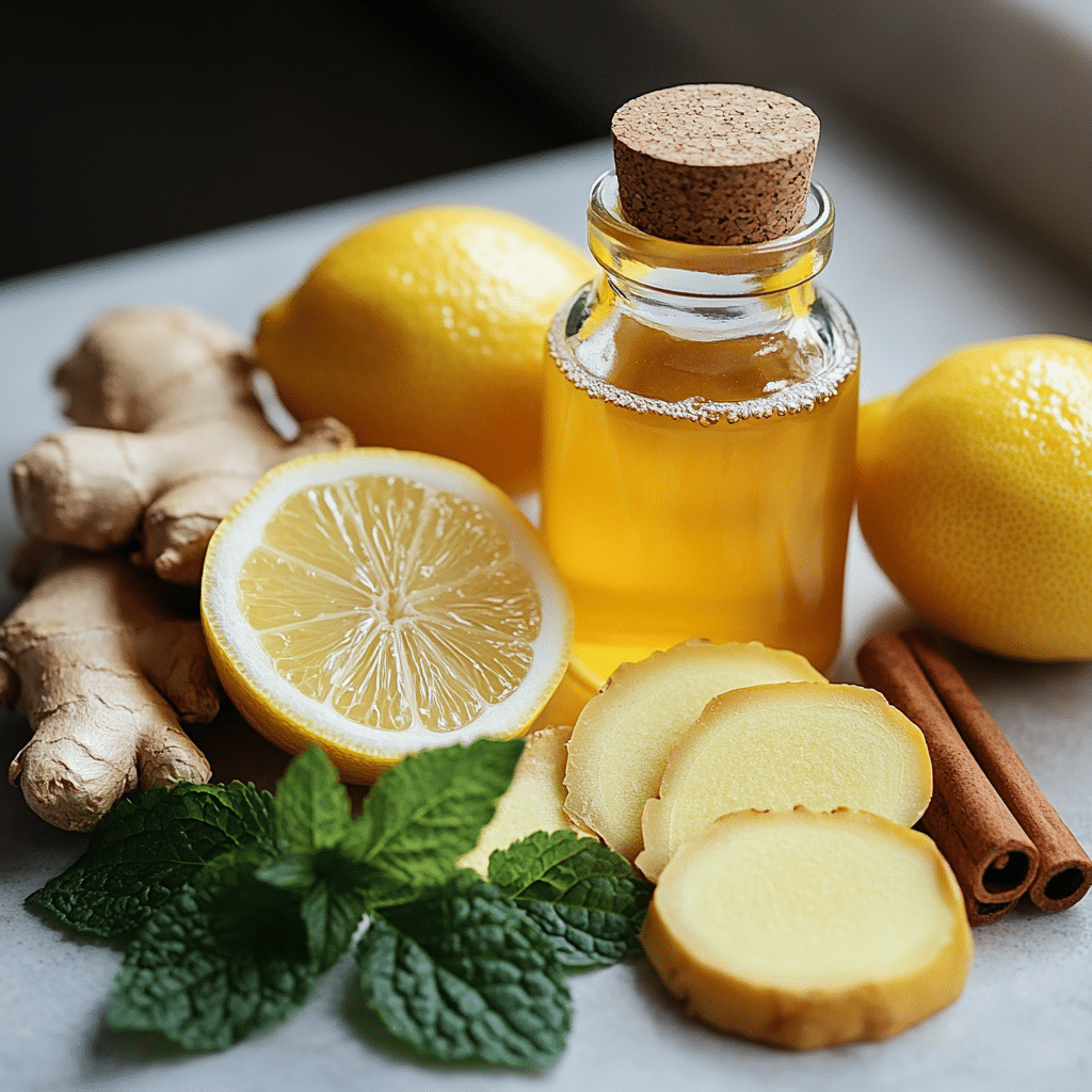 Lemon Balm Recipe for Weight Loss: Calm Cravings & Slim Naturally 12 u1471415212 Lemon balm leaves fresh lemon slices ginger root e4ac78d3 cf96 49d3 a2ca 5d1910bd5f7b 2