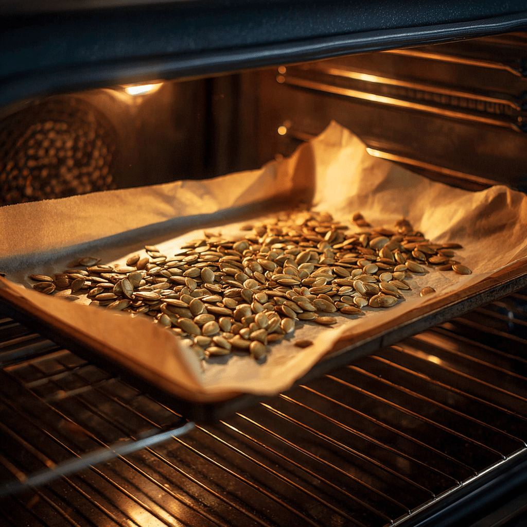 Bariatric Pumpkin Seed Recipe for Crunchy Weight Loss Success 11 u1471415212 Oven interior with a tray of pumpkin seeds roasti 8230d1e7 6541 435f 9398 bd9577c7bc43 0