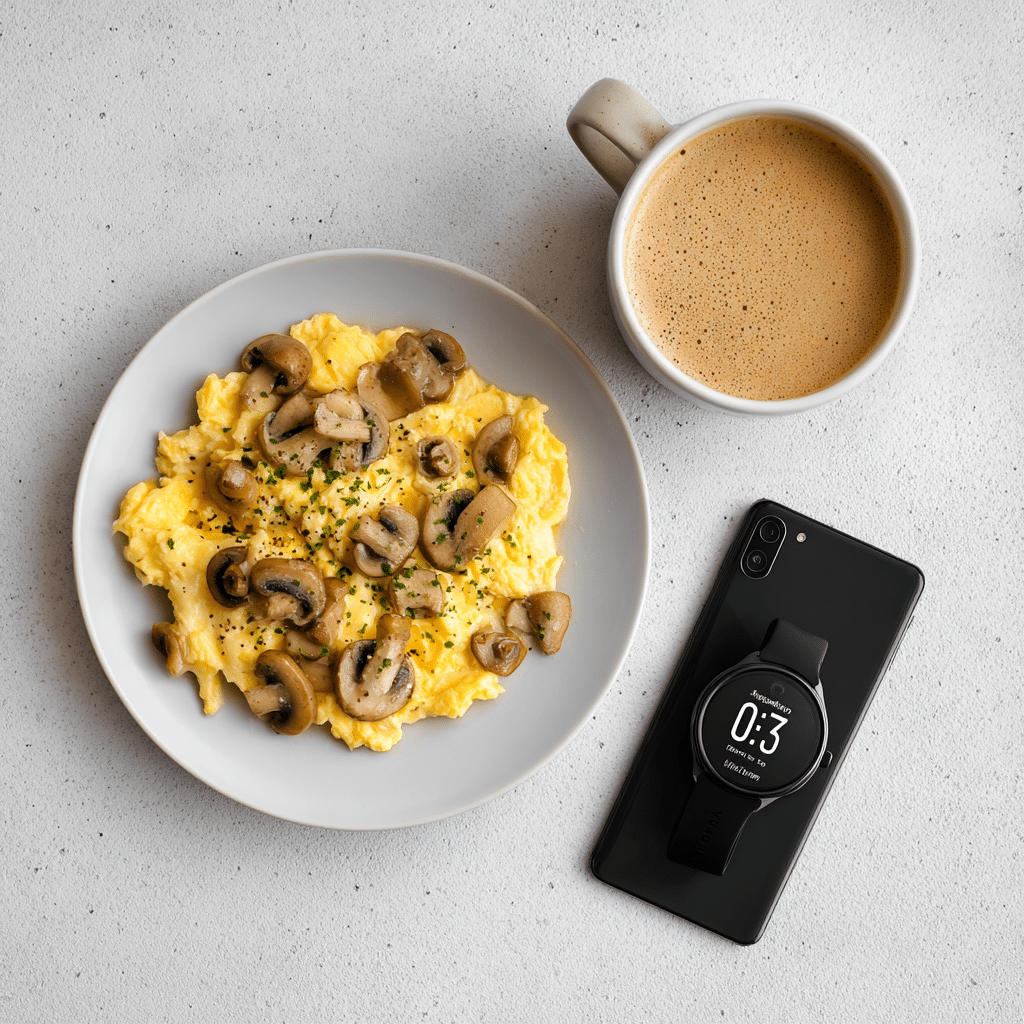 Mushroom Coffee for Weight Loss: Is This Trendy Brew Your Next Fat-Burning Hack? 12 u1471415212 Realistic flat lay of a healthy breakfast scrambl 9dae4ff1 99cf 4d27 9f68 e00191ca6bc4 3
