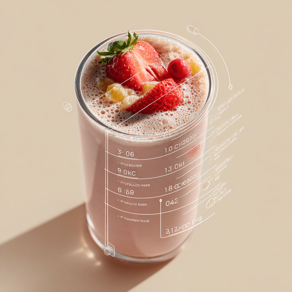 Strawberry Protein Smoothie: 9 Healthy Recipes & Tips 13 u1471415212 Samsung S24 Ultra macro of protein smoothie nutri 41f92829 8e83 4e8c b15f 0f55273711a8 1
