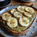 Nutty Gourmet Pistachio Butter: A Creamy Delight for Healthy Eaters 9 Nutty pistachio butter on toast with banana