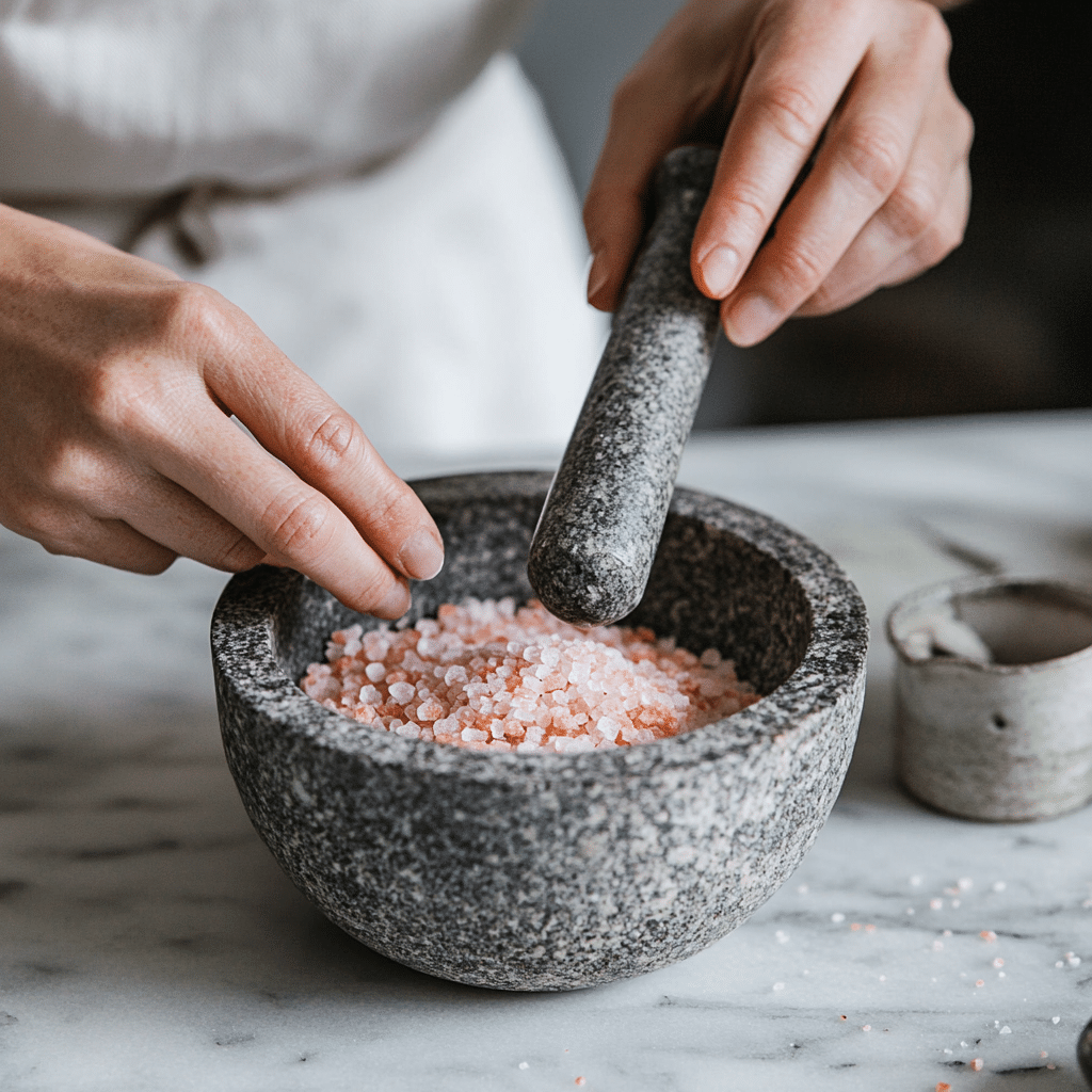 Japanese Pink Salt Recipe – A Simple, Flavor-Packed Way to Boost Your Wellness 11 u1471415212 Step by step process of mixing Japanese pink salt 513f266d e035 46d1 bb23 c7480cfa820d 2