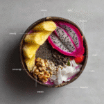 Pitaya Bowl Recipe – A Colorful, Healthy Powerhouse You’ll Love 9 pitaya bowl recipe card