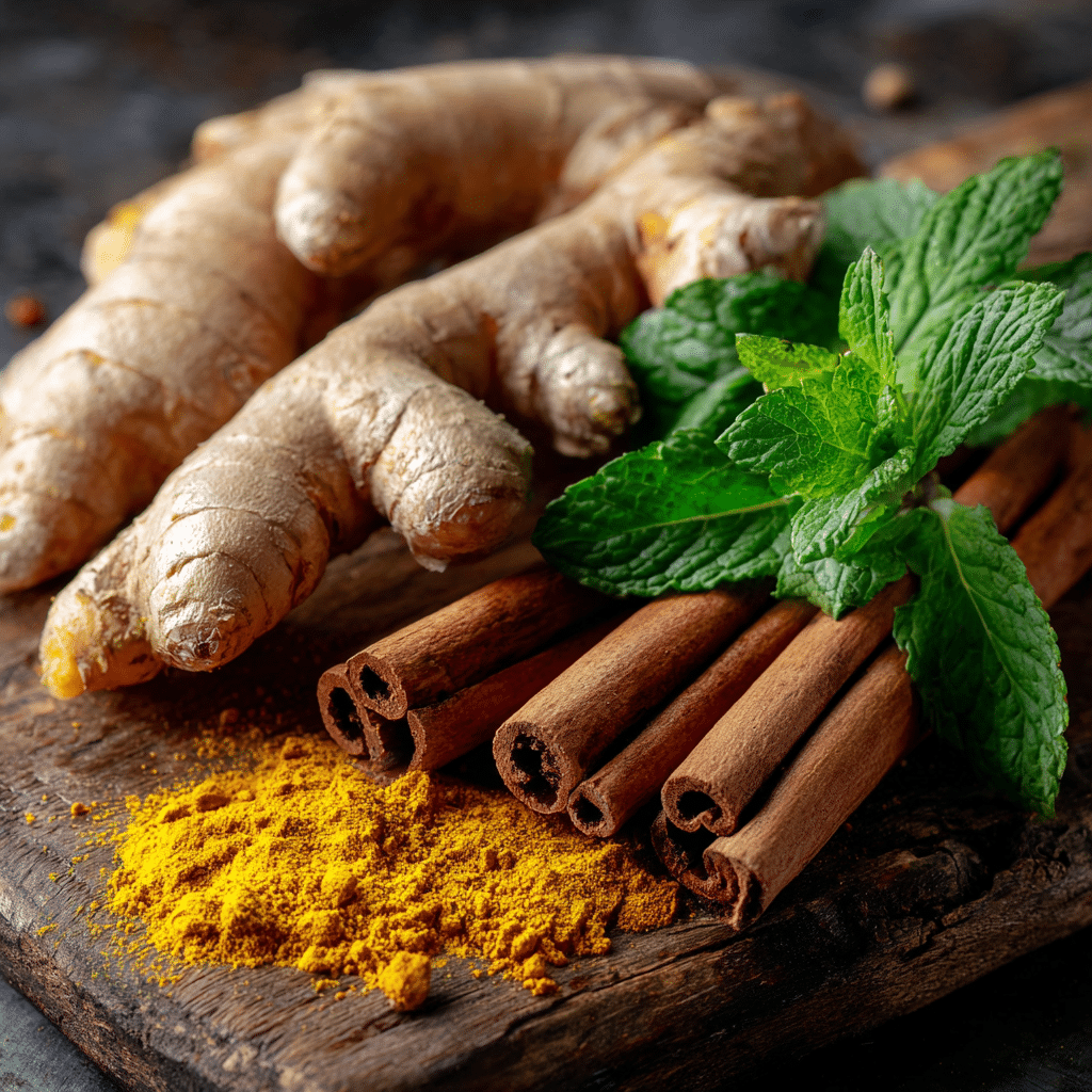 Costa Rican Tea Recipe for Weight Loss – Natural Metabolism Booster 2 u1471415212 Ultra close up of fresh ginger turmeric root cinn 040c0a7b 7ab8 4433 84fb 61ca0fb9eceb 0 1