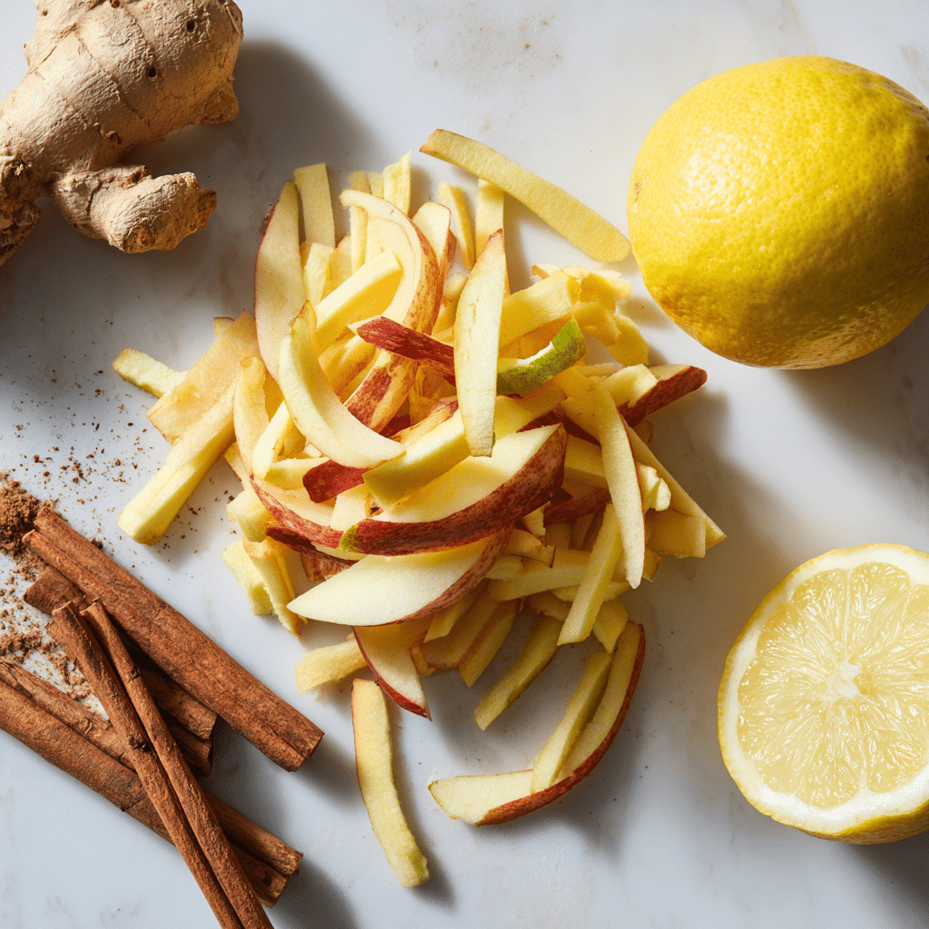 Apple Peel Recipe for Weight Loss: Unlock This Crunchy, Natural Fat-Burning Trick 10 u1471415212 overhead shot of raw apple peels next to cinnamon df0d57b2 563e 4e91 9a7c a23776d5bc96 2