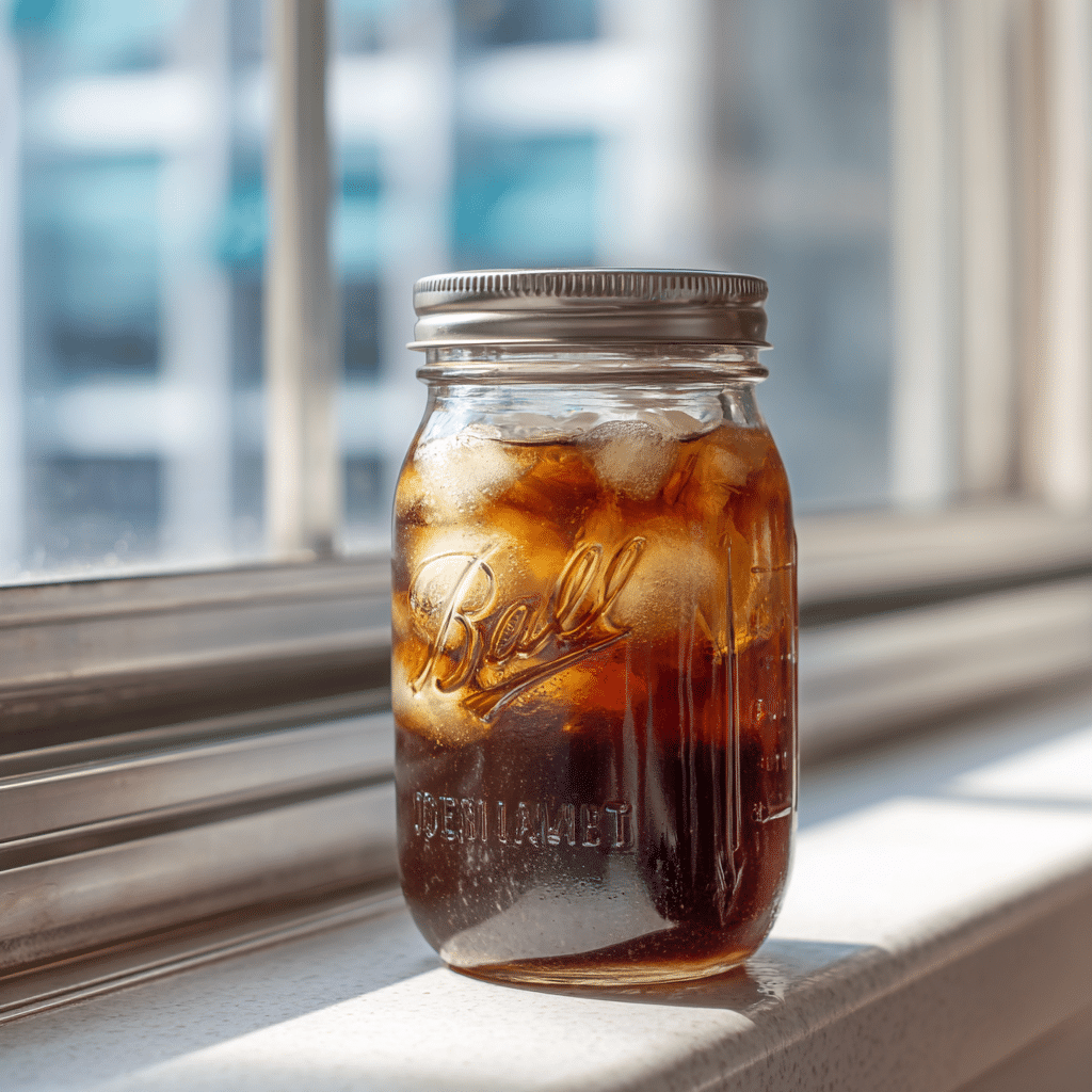 Vegan Iced Coffee: Easy, Creamy, Dairy-Free Ways to Enjoy It 5 u1471415212 A mason jar filled with cold brew coffee steeping d36f11bf 4d65 4a96 8ed2 abfcd377931a 1