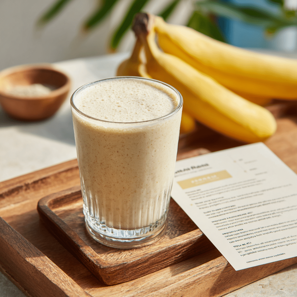Banana Smoothie Recipe for Weight-Loss: Easy, Tasty, and Effective 2 Banana smoothie recipe for weight-loss card