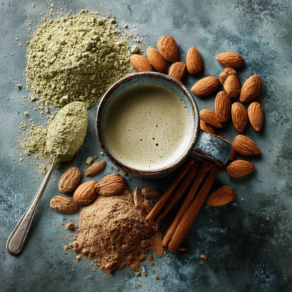 Green Coffee Keto Benefits: Weight Loss, Energy & Clean Caffeine 4 u1471415212 Green coffee powder with cinnamon and almond milk 6f82bf49 c8e7 4718 8c32 33f262317d4b 0