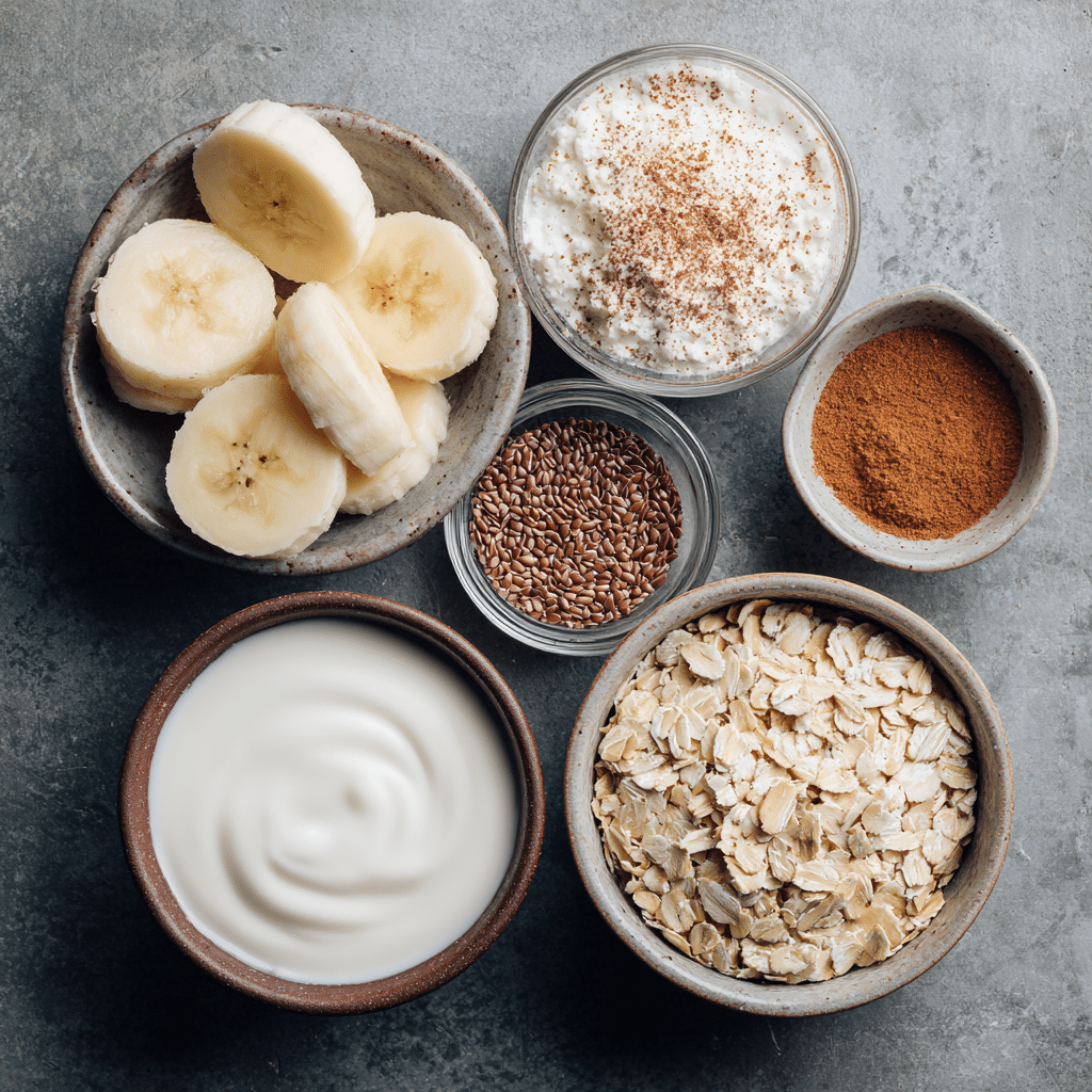 Banana Smoothie Recipe for Weight-Loss: Easy, Tasty, and Effective 4 u1471415212 Laid out ingredients for banana smoothie recipe b fc790e57 c909 449b 8ec2 84aaebc03f9b 3