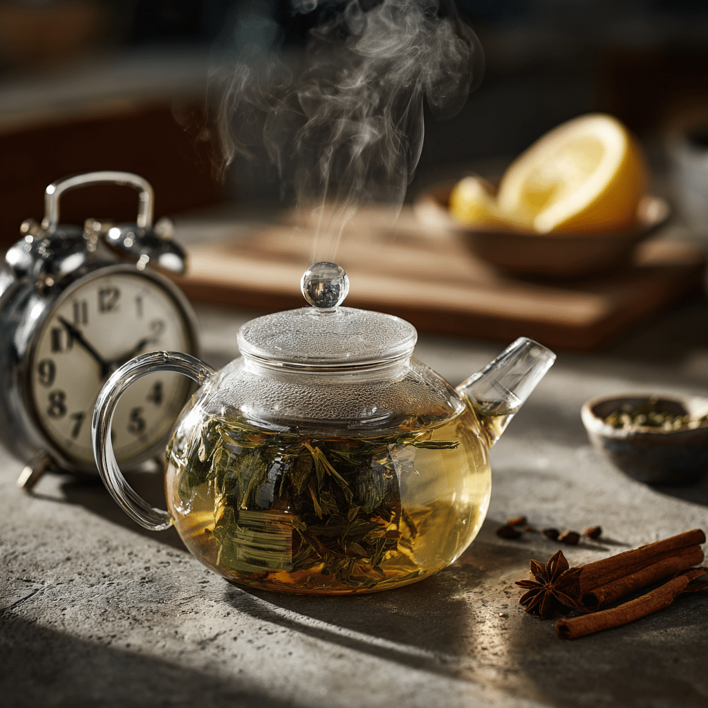 u1471415212_Mid-process_tea_steeping_shot_a_glass_teapot_with_d454e85d-ccce-4d72-bd90-1463c4834bd6_3 u1471415212 Mid process tea steeping shot a glass teapot with d454e85d ccce 4d72 bd90 1463c4834bd6 3